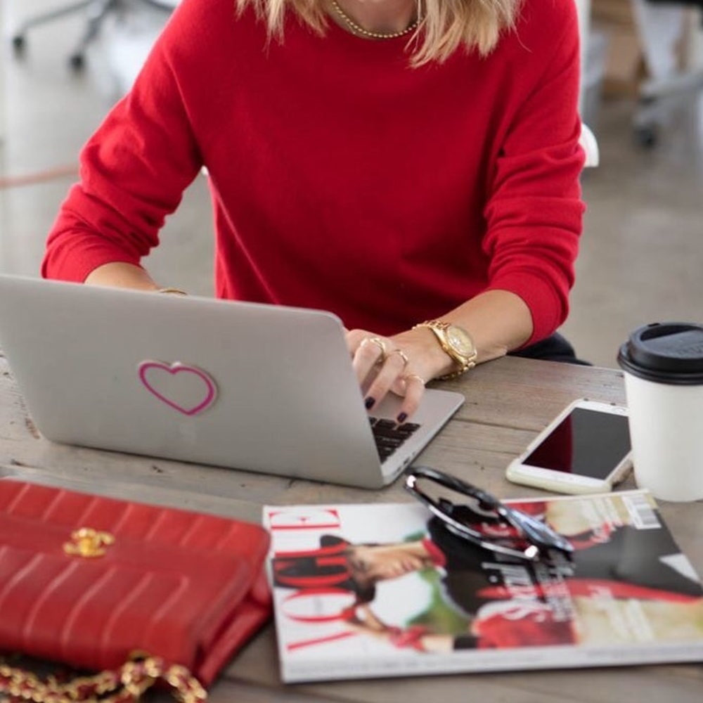 ❤️Red cashmere sweater💕